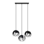 Rippvalgusti TULOS 3L must Sollux Lighting