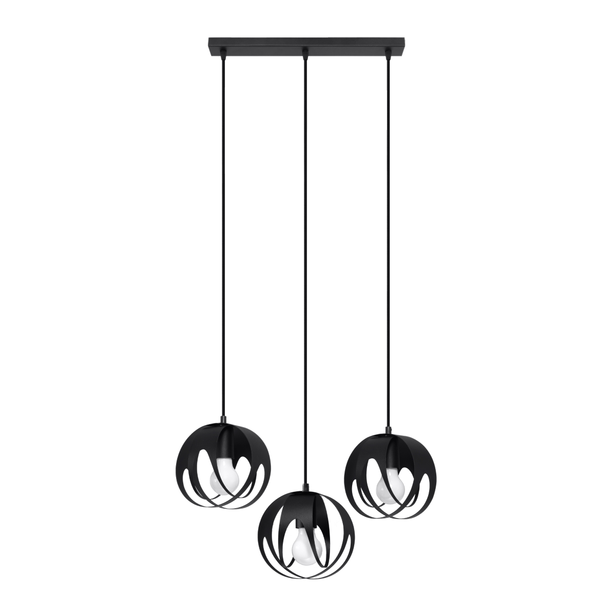 1089-1-k.jpg Rippvalgusti TULOS 3L must Sollux Lighting - Pilt 1