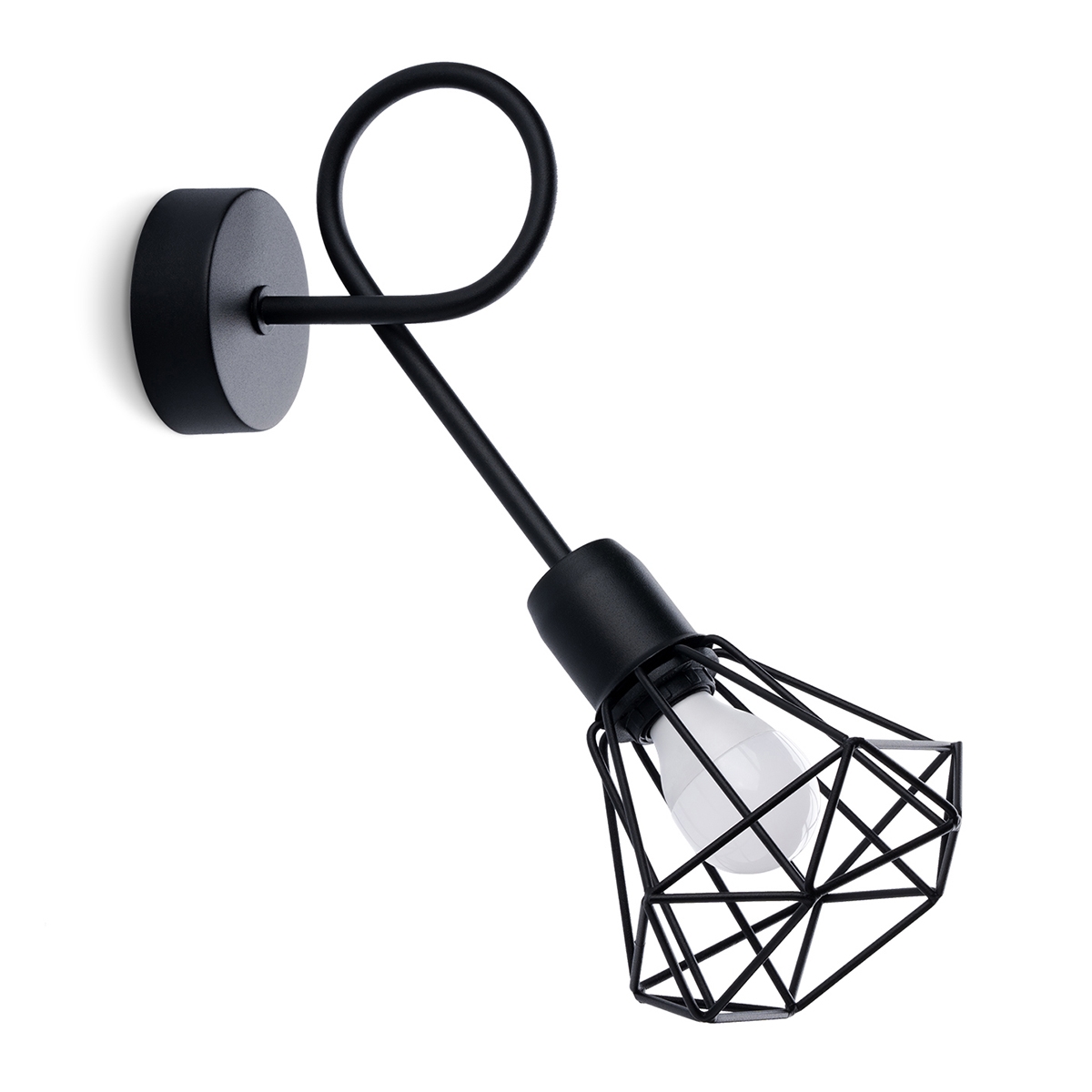 1108-1-k.jpg Seinalamp ARTEMIS 1S must Sollux Lighting - Pilt 1