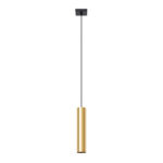 Rippvalgusti LAGOS 1 poleeritud kuldne Sollux Lighting