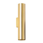 Seinalamp LAGOS 2 poleeritud kuld Sollux Lighting