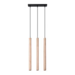Подвесной светильник PASTELO 3L из дерева Sollux Lighting