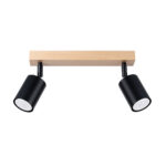 Laevalgusti VERDO 2 must Sollux Lighting