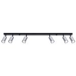 Laevalgusti WINX 6L must/kroomitud Sollux Lighting