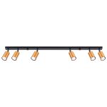 Laevalgusti WINX 6L must/cooper Sollux Lighting