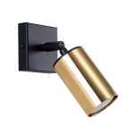Seinalamp WINX must/kuldne Sollux Lighting