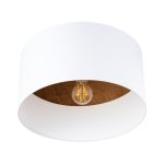 Laevalamp TELESTO valge/tumepruun Sollux Lighting