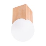 Потолочный светильник SOLIS из натурального дерева Sollux Lighting