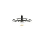 Rippvalgusti SIRKEL 30 must Thoro Lighting