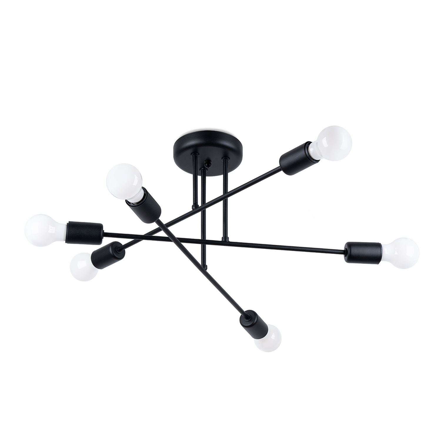 SKU 2600483 Lühter NORAH 6R must Sollux Lighting - Image 1