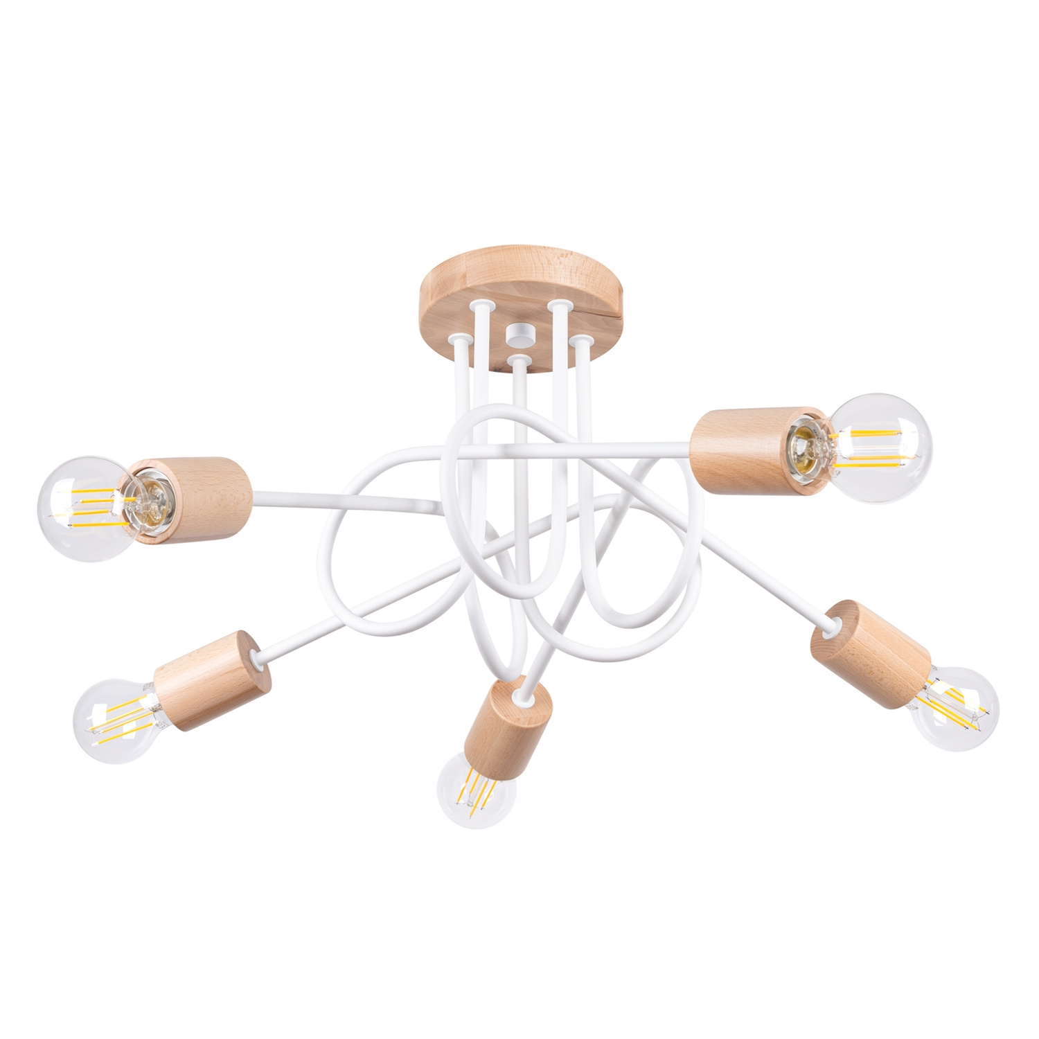 SKU 2600461 Люстра EMBER 5 белая Sollux Lighting - Изображение 1