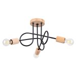 Люстра EMBER 3 черная Sollux Lighting