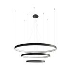 Lühter RIO 3 55/78/110 must LED 4000K Thoro Lighting