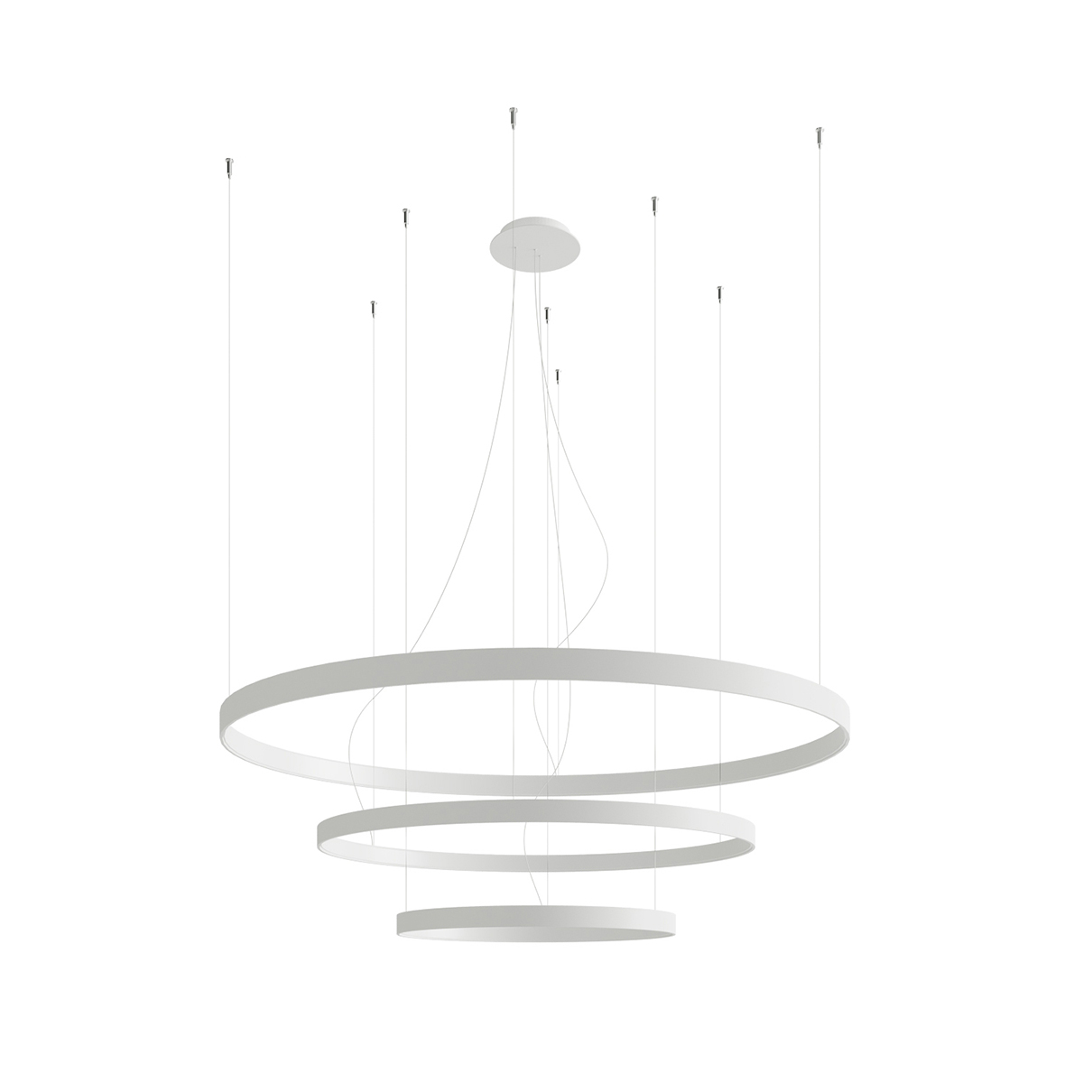SKU 2600056 Lühter RIO 3 55/78/110 valge LED 3000K Thoro Lighting - Pilt 1