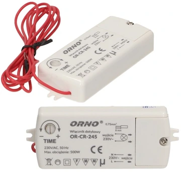 SKU 22079 Sensorandur puutetundlik 230V/50Hz 500W IP20 Orno OR-CR-245 - Image 1
