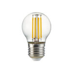 LED pirn P45 NUPI FILLED 4W E27-WW 400LM