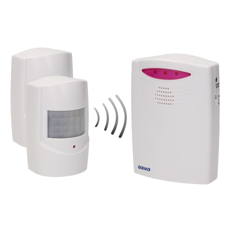 SKU 2601783 Juhtmevaba signalisatsioon kahe anduriga IP44 OR-MA-710 ORNO - Pilt 1