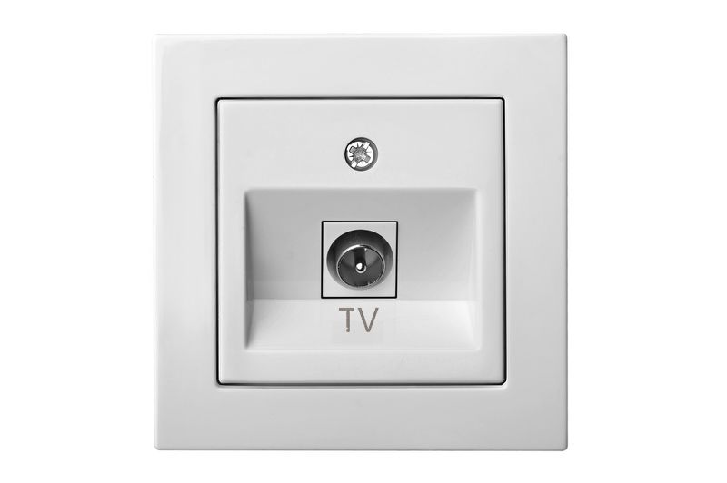 5c23851e028b5270191742.jpg EPSILON Pistikupesa ITVL1-01 E/B TV VALGE, ilma raamita - Pilt 1