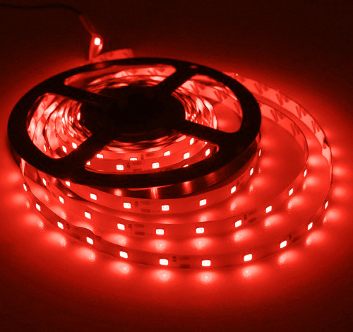 SKU 22002 Led riba GXLS815 4,8W/m, 5m, RED (PUNANE), IP65, 12V, Greenlux LED - Image 1