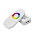 LED Riba RGB/RGBW mini CONTROLLER +pult 12-24V 288W WHITE OPTONICA