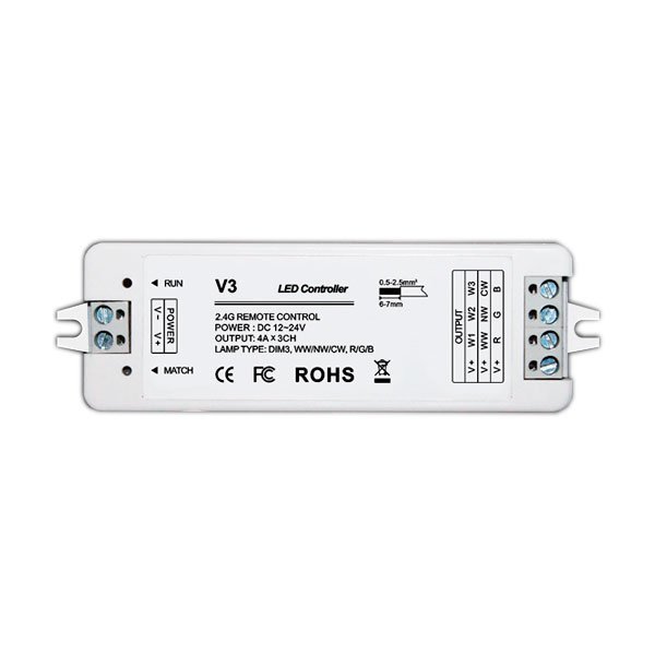 6353_thumb-detail-1.jpg LED RGB/RGB CONTROLLER 4A *3CH 144W-12V/288W-24V V3 constant voltag - Image 1