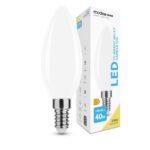 LED-lamp Filament Milky Candle C35 4W E14 360° 2700K (470 lumen)