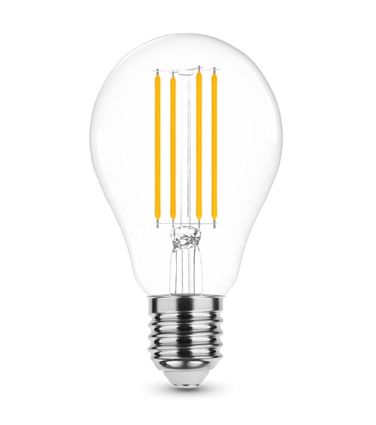 65659103.jpg LED-lamp Filament Globe A60 8W E27 360° 2700K (1055 lumen) - Pilt 1