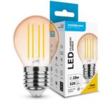 LED-lamp Filament Amber Globe Mini G45 4W E27 360° 1800K (360 lumen)