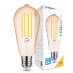 LED-lamp Filament Amber ST64 4W E27 360° 1800K (360 lumen)