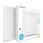 LED-paneel nelinurk 6W 4000K (450 lumen) pinnapealne