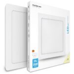 LED-paneel nelinurk 24W 4000K (2040 lumen) pinnapealne