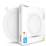 LED-paneel ümar 6W 4000K (450 lumen) süvistatav