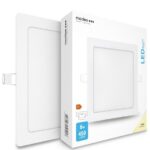 LED-paneel nelinurk 6W 4000K (450 lumen) süvistatav
