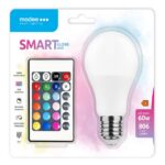 LED-lamp Smart (+Remote) Globe A60 9,4W E27 270° RGB+W (806 lumen)