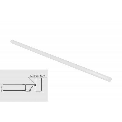 90667-white.jpg Декоративная резиновая лента LED PROFILE, 1 м – белая – Изображение 1