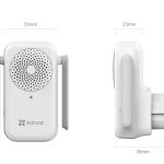 EZVIZ CMT-CHIME lisasireen juhtmega DB1C-KIT uksekella komplektile