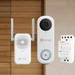 EZVIZ DB1C-KIT 3MP juhtmega uksekella komplekt