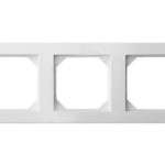 EPSILON Raam 3-NE K14-245-03 E/B VALGE