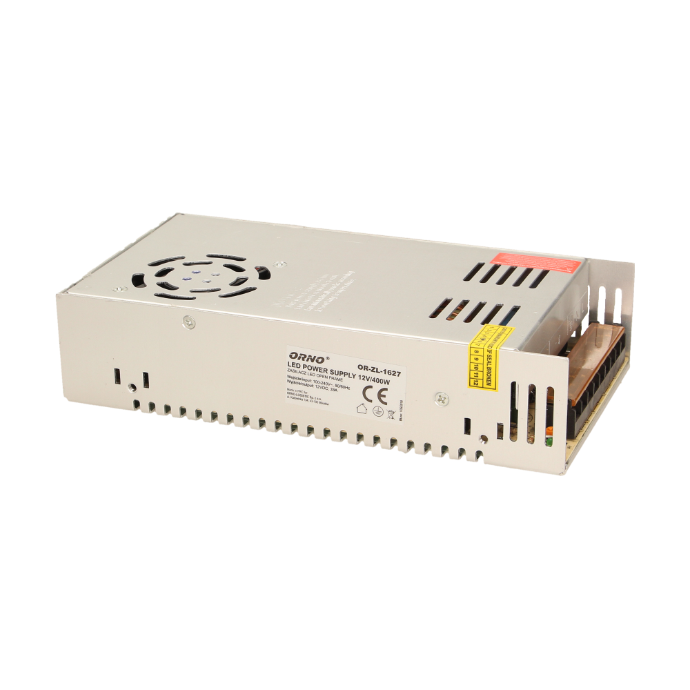 ORZL1627_5902560328806_2D_0005.png Toiteplokk 12V/400W, 33A, IP20, ORNO - Image 1