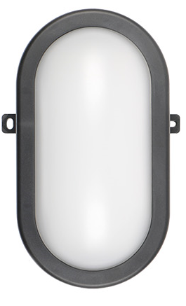 b361a8bc22347ab4fb0607c371827069.png Led valgusti, ovaalne, must 12W IP54 4000K 780Lm Commel - Image 1