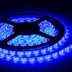 Led riba 4,8W/m,50Lm/W, 5m, BLUE (SININE), IP54, 12V, Optonica LED