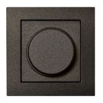 EPSILON Dimmer pehme fiksaatoriga IŠR005-01 E/J MUST, ilma raamita