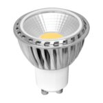LED pirn GU10 7W 3000K, soe valge