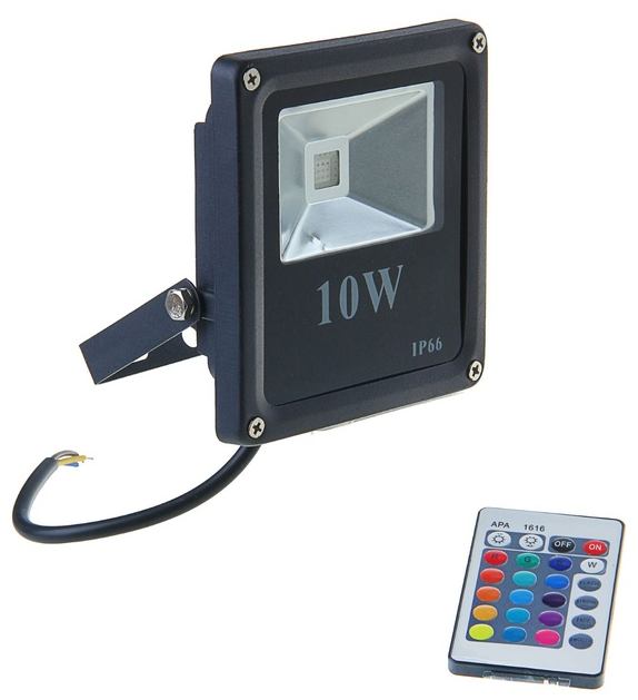 SKU 22095 LED prožektor RGB, 10W, IP66 - Image 1