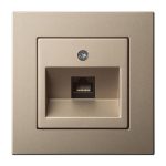 EPSILON Interneti pesa IKL001-01 E/Ch (RJ45 cat.6), w/f champagne , ilma raamita
