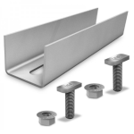 PV JÄTKUKOMPLEKT K2 SIINILE SOLID RAIL