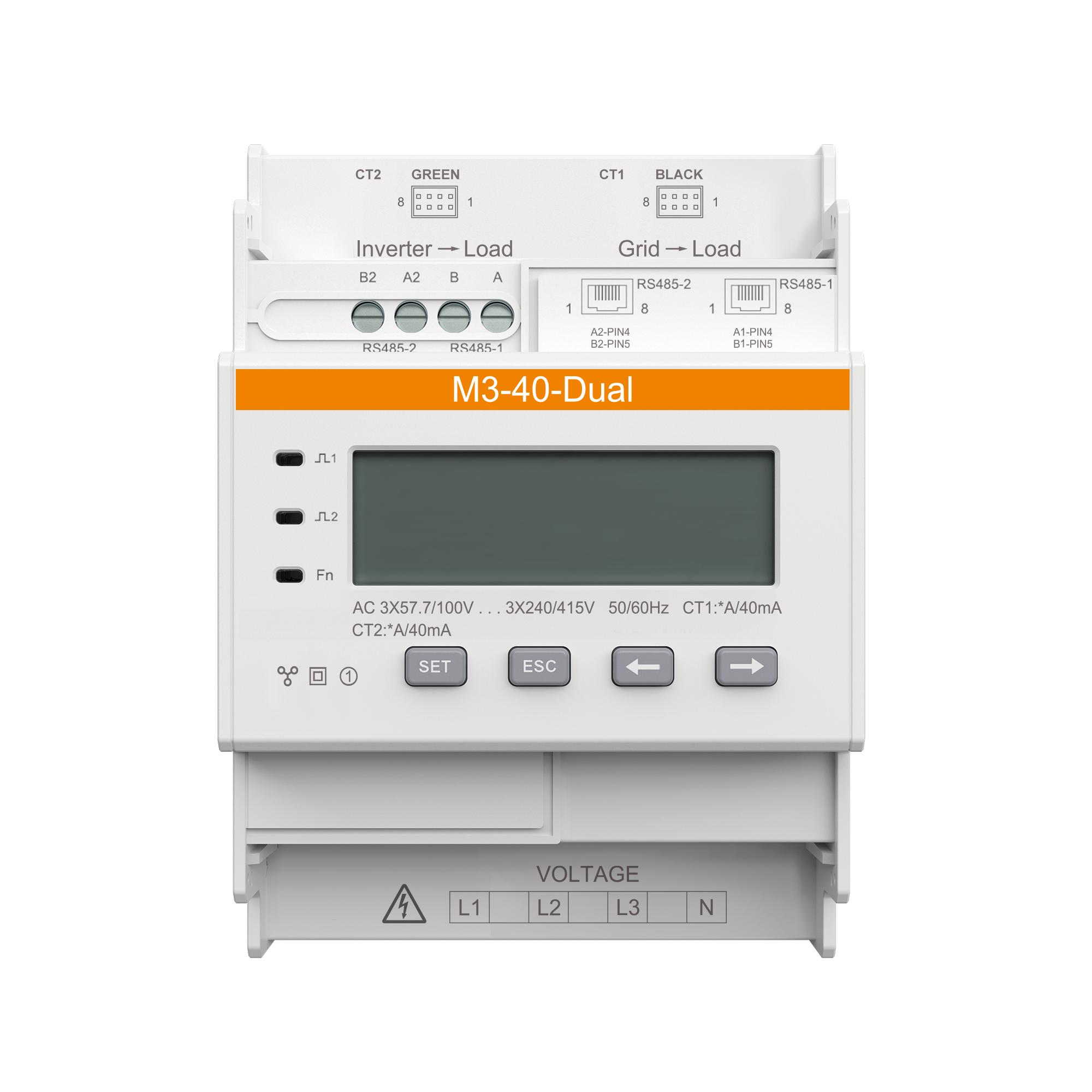 25504926.png PV ARVESTI SOLAX M3-40-DUAL 3F 2xVOOLUTRAFODEGA 100A - Pilt 1