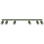 Потолочный светильник KARBON 6L оливково-зеленого цвета Sollux Lighting