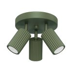 Laevalgusti KARBON 3P oliivroheline Sollux Lighting