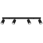 Laevalgusti KARBON 4L must Sollux Lighting